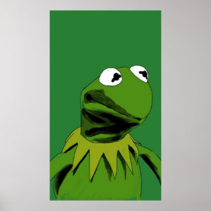 kermit the frog poster