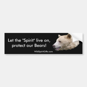 "Kermode (Spirit Bear) Wildlife Supporter Decal