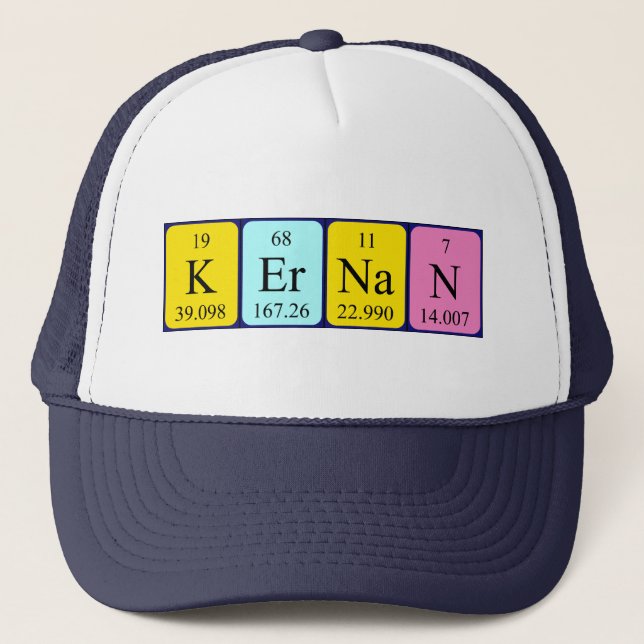 Kernan periodic table name hat (Front)