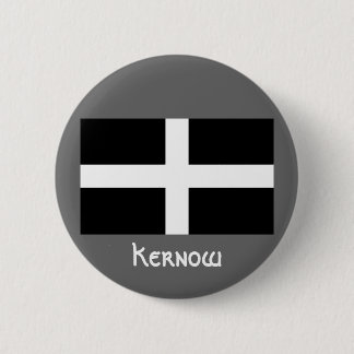 Kernow/Cornwall 6 Cm Round Badge