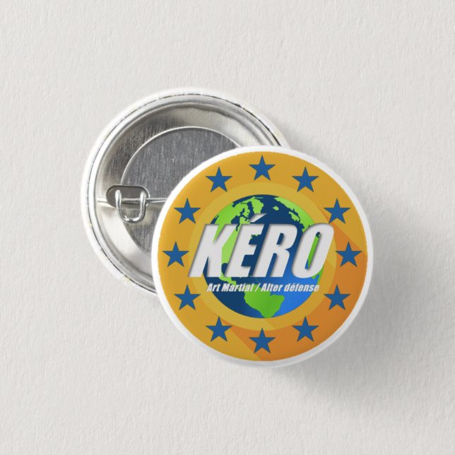 Kéro 3 Cm Round Badge (Front & Back)
