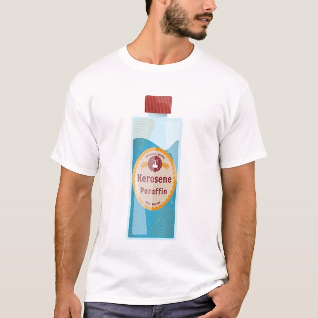 Kerosene Bottle Parffin T-Shirt (Front)