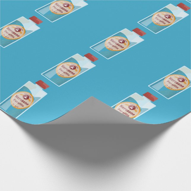 Kerosene Bottle Parffin Wrapping Paper (Corner)