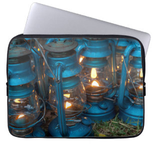 Kerosene Lamps   Ol Pejeta Bush Camp Laptop Sleeve