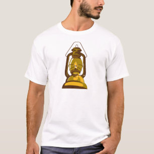 kerosene oil lamp retro T-Shirt