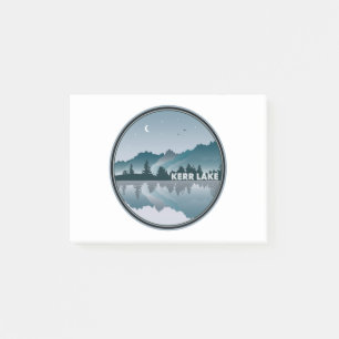 Kerr Lake Virginia North Carolina Reflection Post-it Notes
