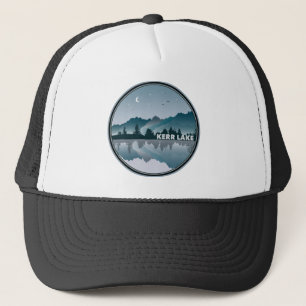 Kerr Lake Virginia North Carolina Reflection Trucker Hat