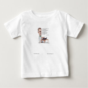 Kerr/London James Joyce & English Is Torture Quote Baby T-Shirt