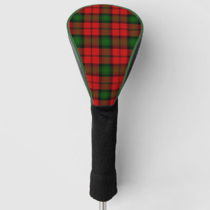 Kerr tartan red green plaid golf head cover