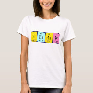 Kerran periodic table name shirt