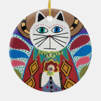 Kerri Ambrosino Art Ornament Cat Angel