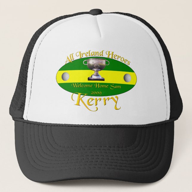 Kerry All Ireland Champions Trucker Hat (Front)