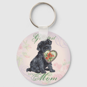 Kerry Blue Heart Mum Key Ring