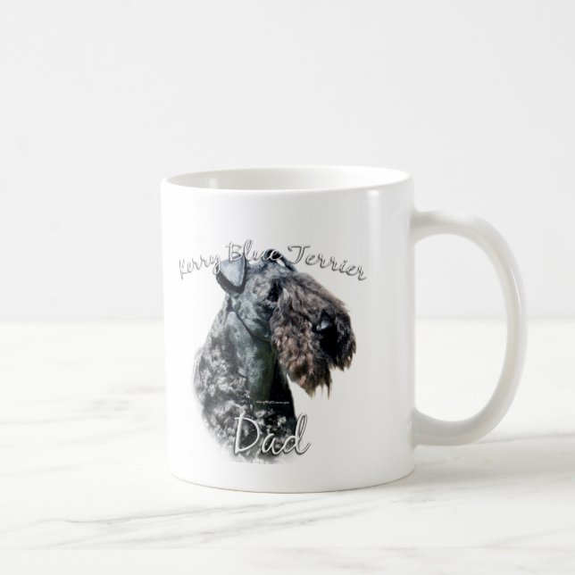 Kerry Blue Terrier Dad 2 Coffee Mug (Right)