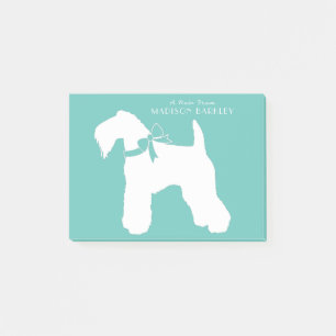 Kerry Blue Terrier Dog Puppy Post-it Notes