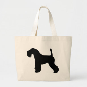 Kerry Blue Terrier Gear Large Tote Bag