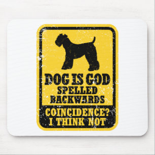 Kerry Blue Terrier Mouse Mat