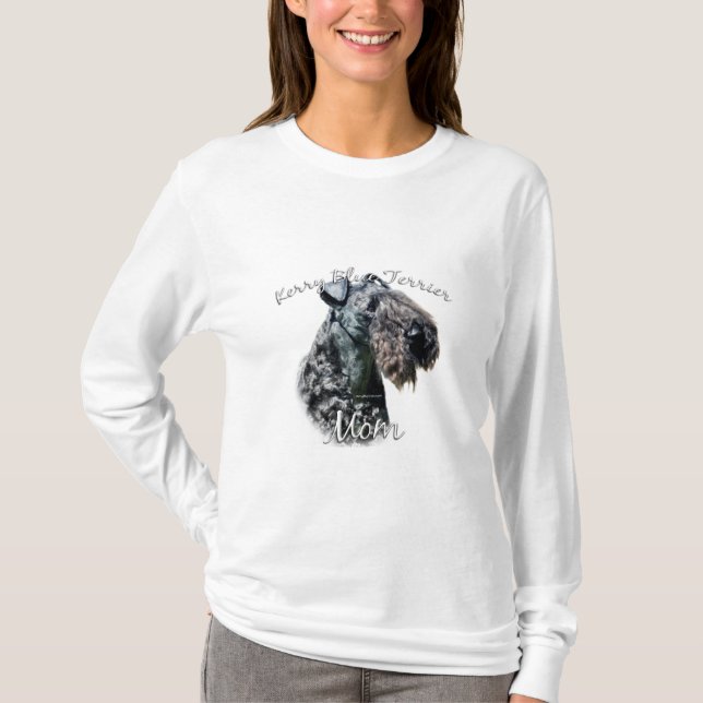 Kerry Blue Terrier Mum 2 T-Shirt (Front)