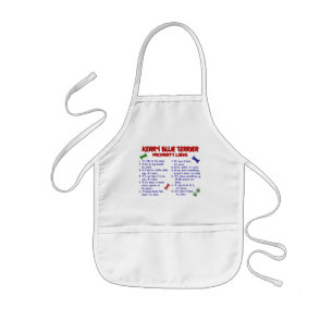 KERRY BLUE TERRIER Property Laws 2 Kids Apron