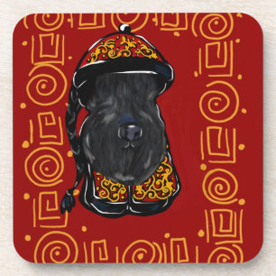 Kerry Blue Terrier Year of the Dog Coaster