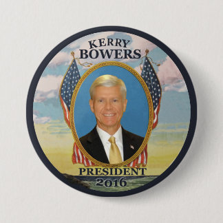 Kerry Bowers for President 2016 7.5 Cm Round Badge