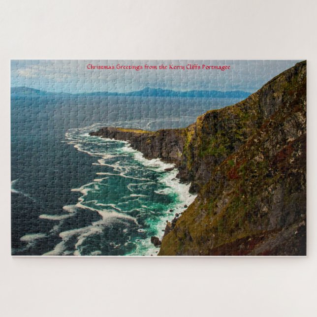 Kerry Cliffs Portmagee Kerry Ireland. Jigsaw Puzzl Jigsaw Puzzle (Horizontal)
