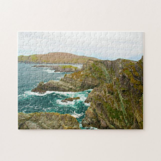 Kerry Cliffs Portmagee Kerry Ireland. Jigsaw Puzzl Jigsaw Puzzle (Horizontal)