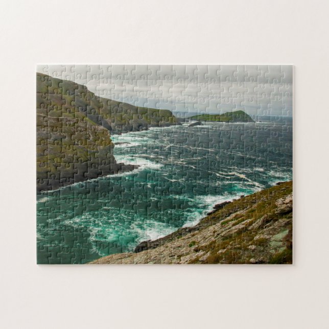 Kerry Cliffs Portmagee Kerry Ireland. Jigsaw Puzzle (Horizontal)