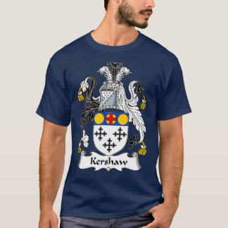 Kershaw Coat of Arms Family Crest T-Shirt