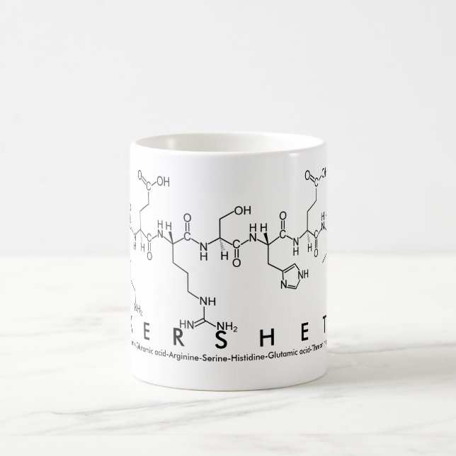 Kershet peptide name mug (Center)