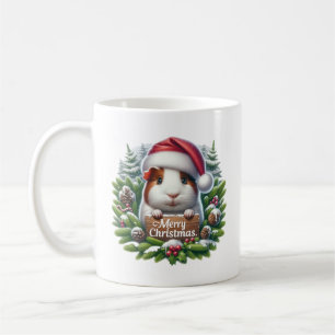 Kerst Cavia Coffee Mug