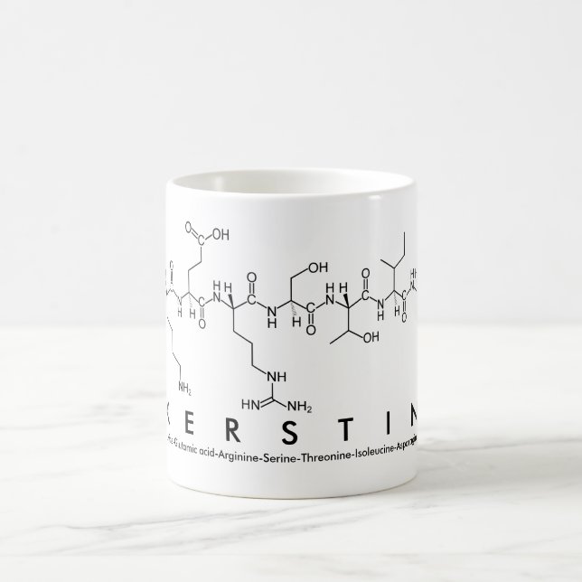 Kerstin peptide name mug (Center)
