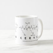 Kervyn peptide name mug (Front Right)
