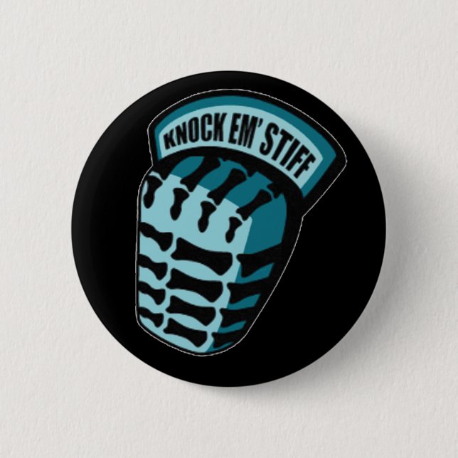 KES Mic Logo 6 Cm Round Badge (Front)