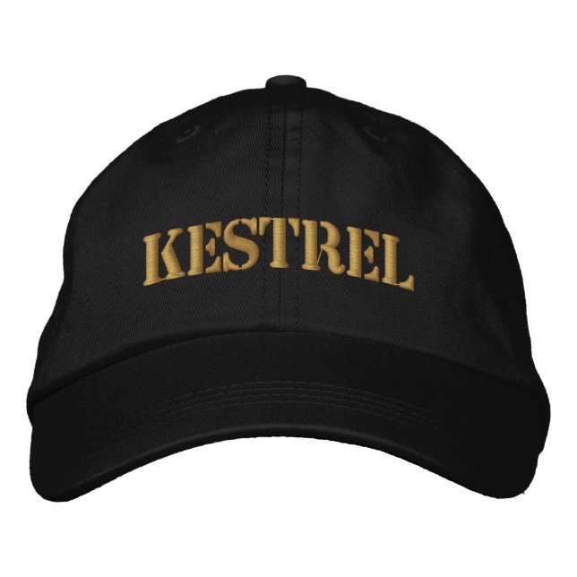 KESTREL EMBROIDERED HAT (Front)