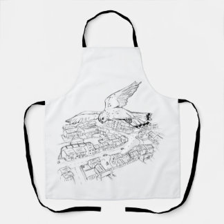 Kestrel Over the City Apron
