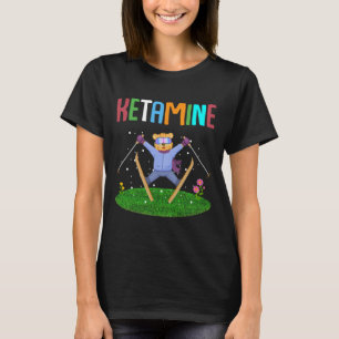 Ketamine Skiing Jumping Bear T-Shirt