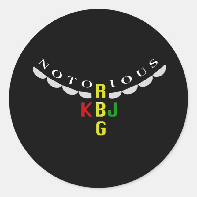 Ketanji  Jackson and Ruth Ginsburg - sticker (Front)