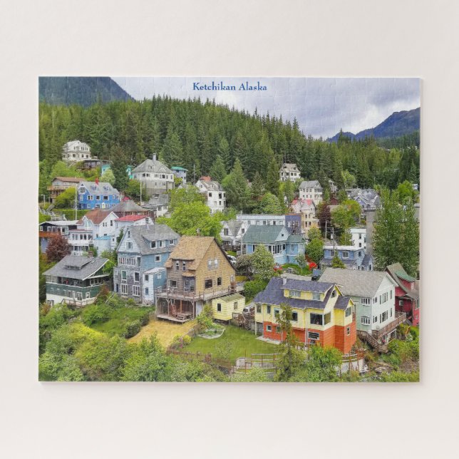 Ketchikan Alaska Jigsaw Puzzle (Horizontal)