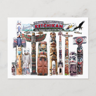 Ketchikan, Alaska Postcard