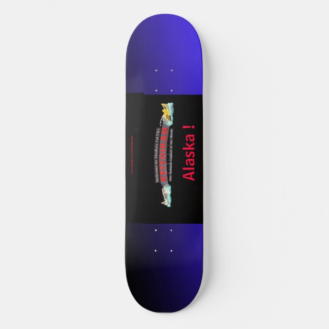 Ketchikan Alaska Skateboard (Front)