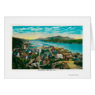 Ketchikan, Alaska Town View - The First City