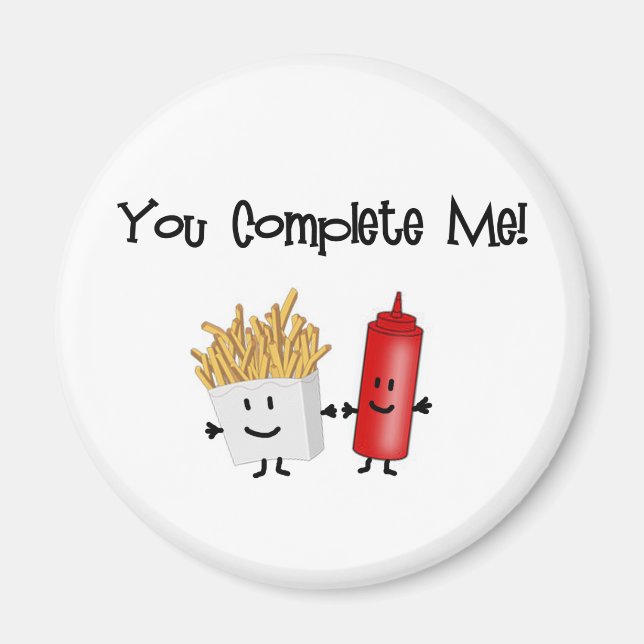 Ketchup and Fries! Magnet (Front)