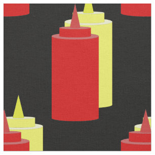 Ketchup and Mustard Fabric