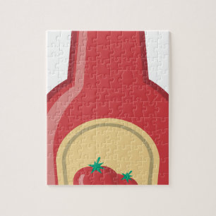 Ketchup Bottle Jigsaw Puzzle