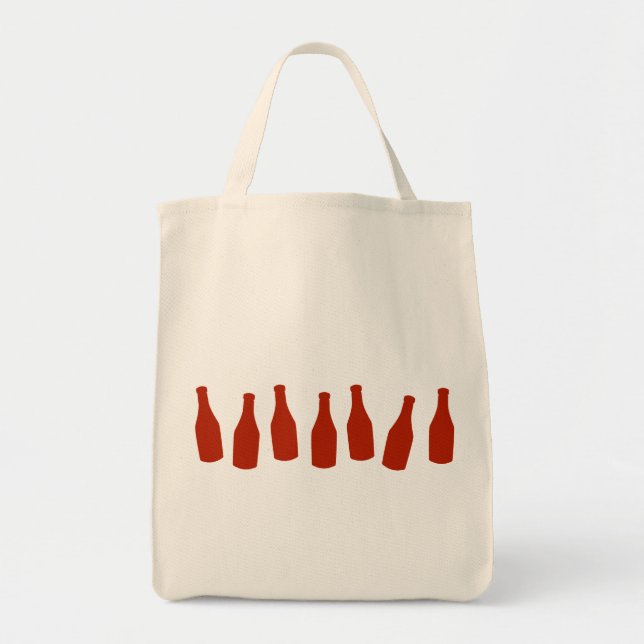 Ketchup Bottles Tote Bag (Front)