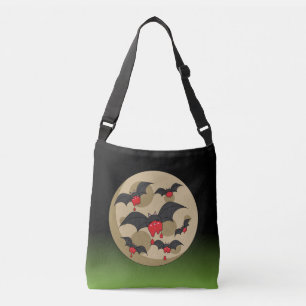 Ketchup Eater Vampire Bats Crossbody Bag