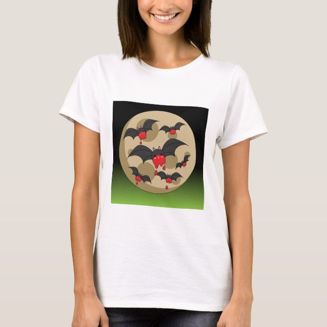 Ketchup Eater Vampire Bats T-Shirt (Front)