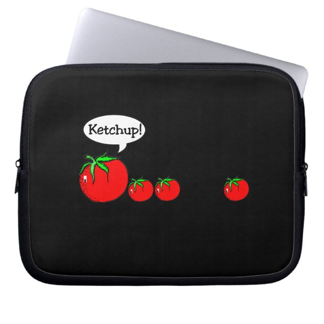 Ketchup Joke Electronics Bag (Front)