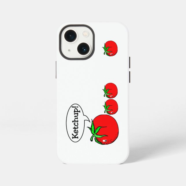 Ketchup Joke  iPhone Case (Back)